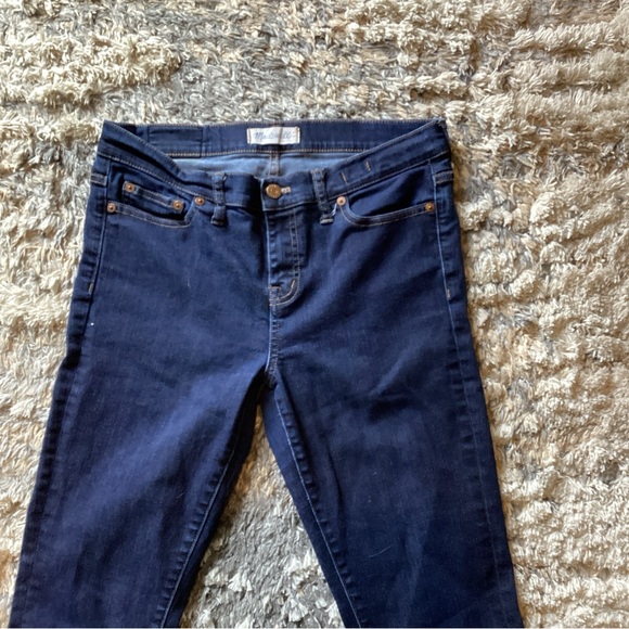 Madewell Alley Straight Jeans Dark Wash Women’s Size 30 - Picture 2 of 8